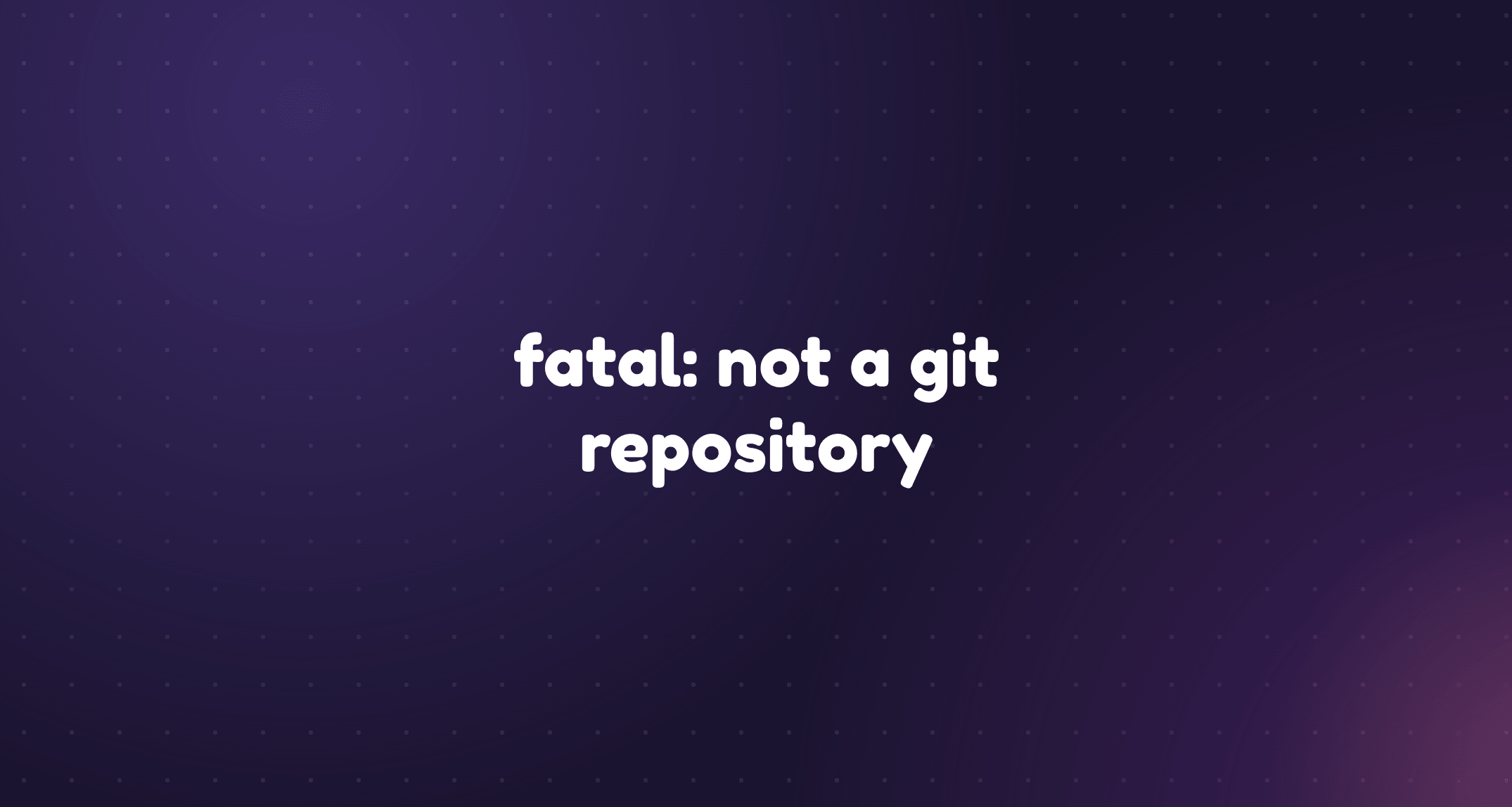 A directory tree with git searching upward for a .git folder and finding none before reaching the top
